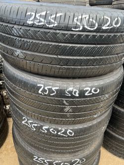 Set of used tire 255/50/20 Bridgestone