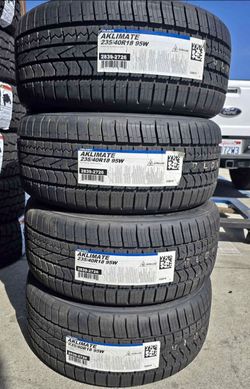 235/40R18 Falken Aklimate Set Of 4 New Tires
