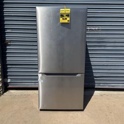 18.7 cu. ft. Bottom Freezer Refrigerator in Fingerprint Resistant Stainless Steel, Garage Ready
