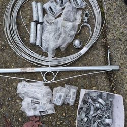 Lots Of Leftover Chain Link Supplies All Brand New