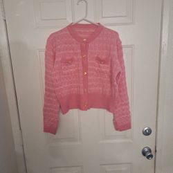 Pink Sweater Top