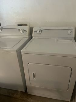 Washer and dryer Kenmore