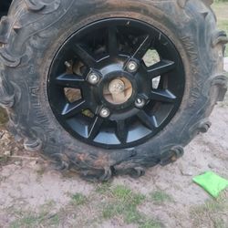 Polaris wheels and tires