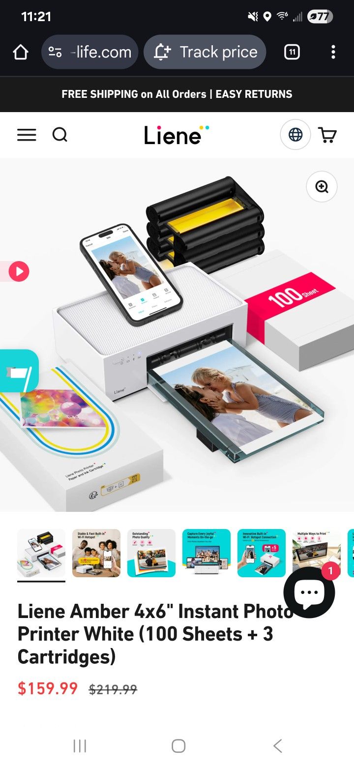 Wireless Photo Printer