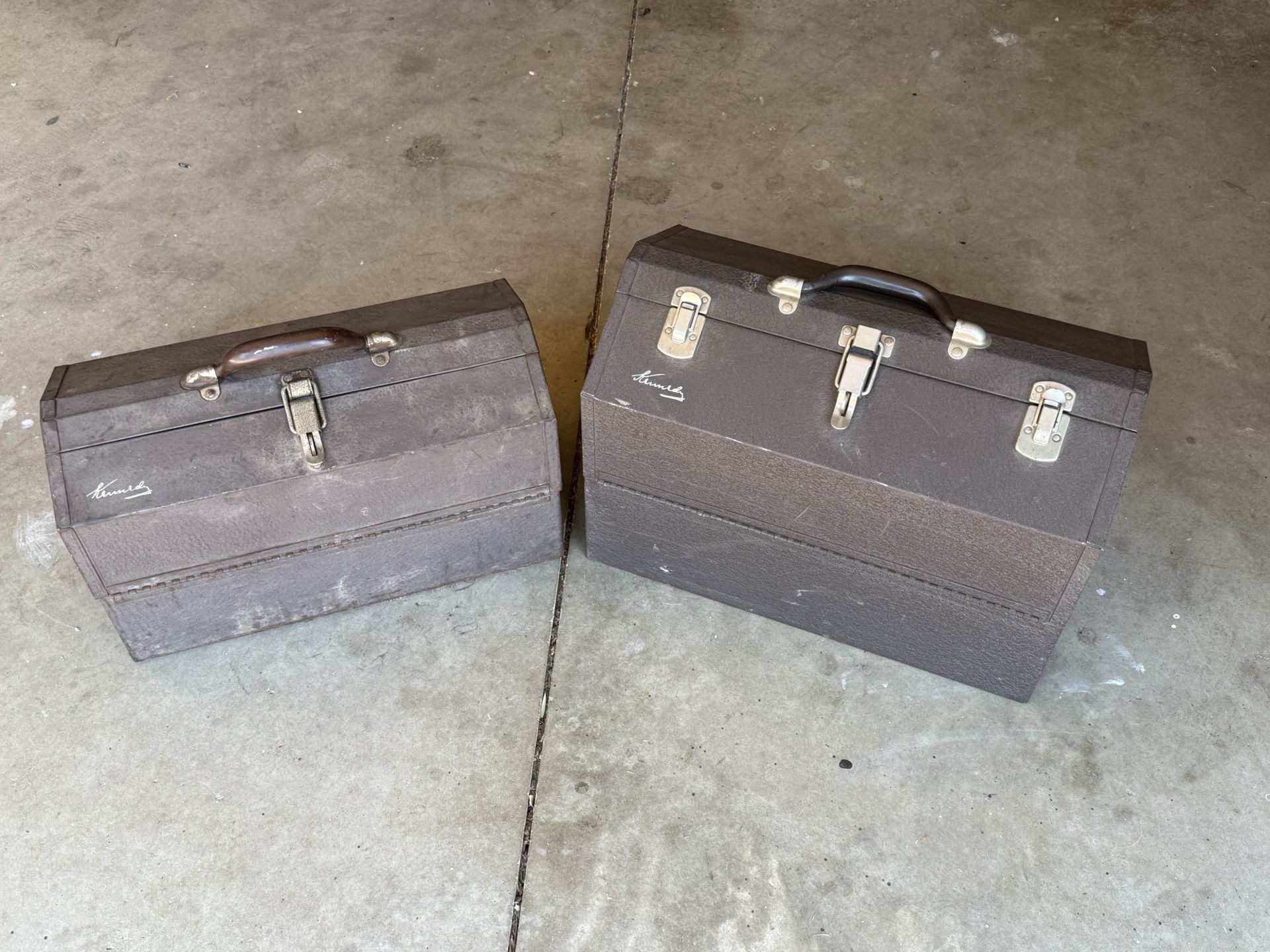 2 Vintage Kennedy Toolboxes