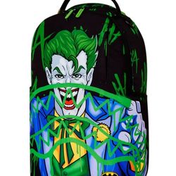 Sprayground x Batman Joker Slime Backpack