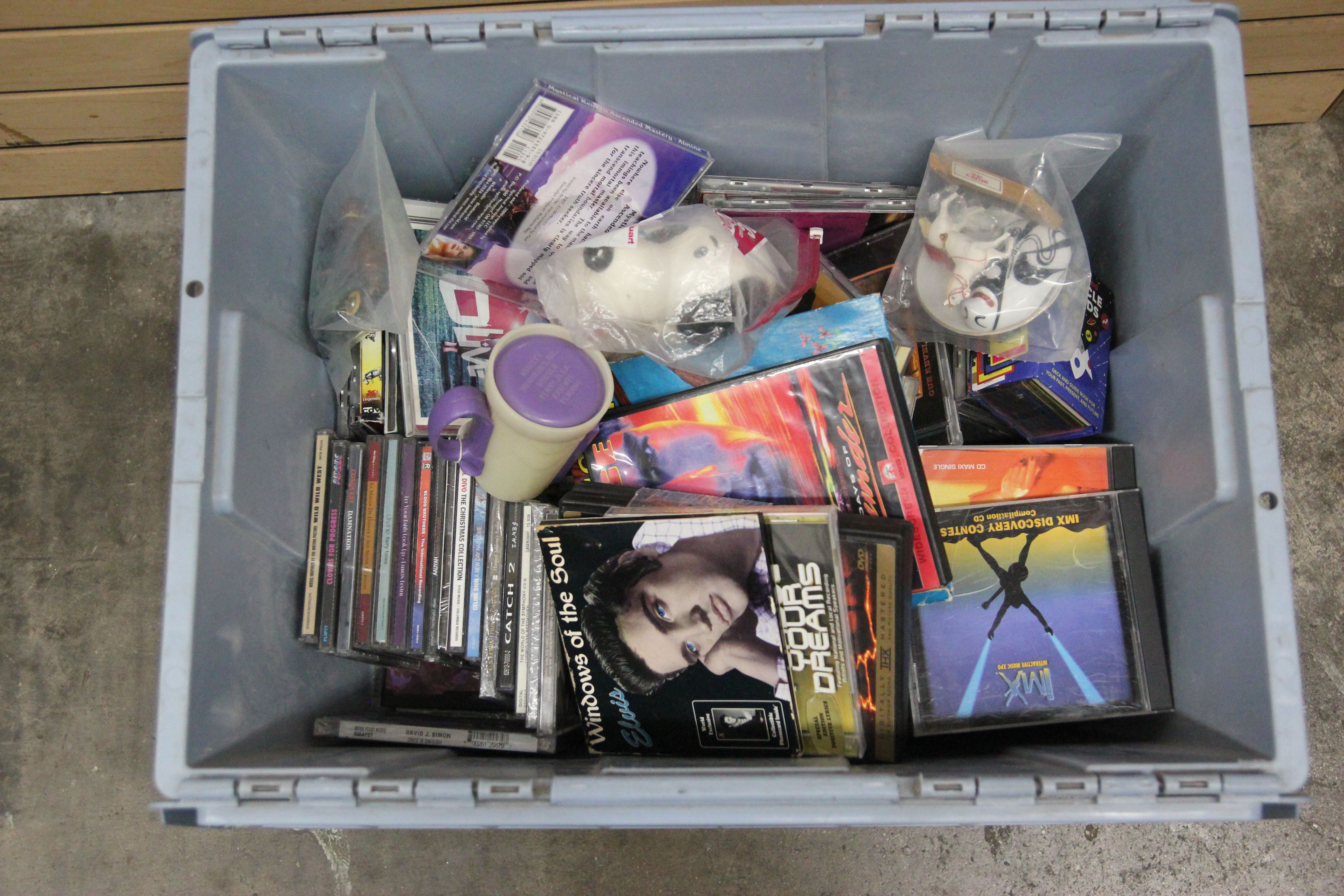 (Free) A Lot of Random Mixed DVD Discs & Toys (Free)