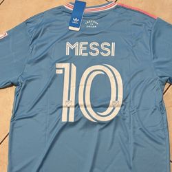 Messi Inter Miami Blue 2025 Soccer Jersey