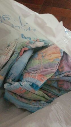 Bag of lil swimmers diapers
