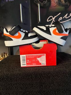 Nike Court Borough Low 2 Toddler Sneakers Size 2C
