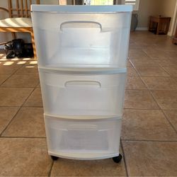 Like Nrw 3 Drawer Sterilite Storage on Wheels