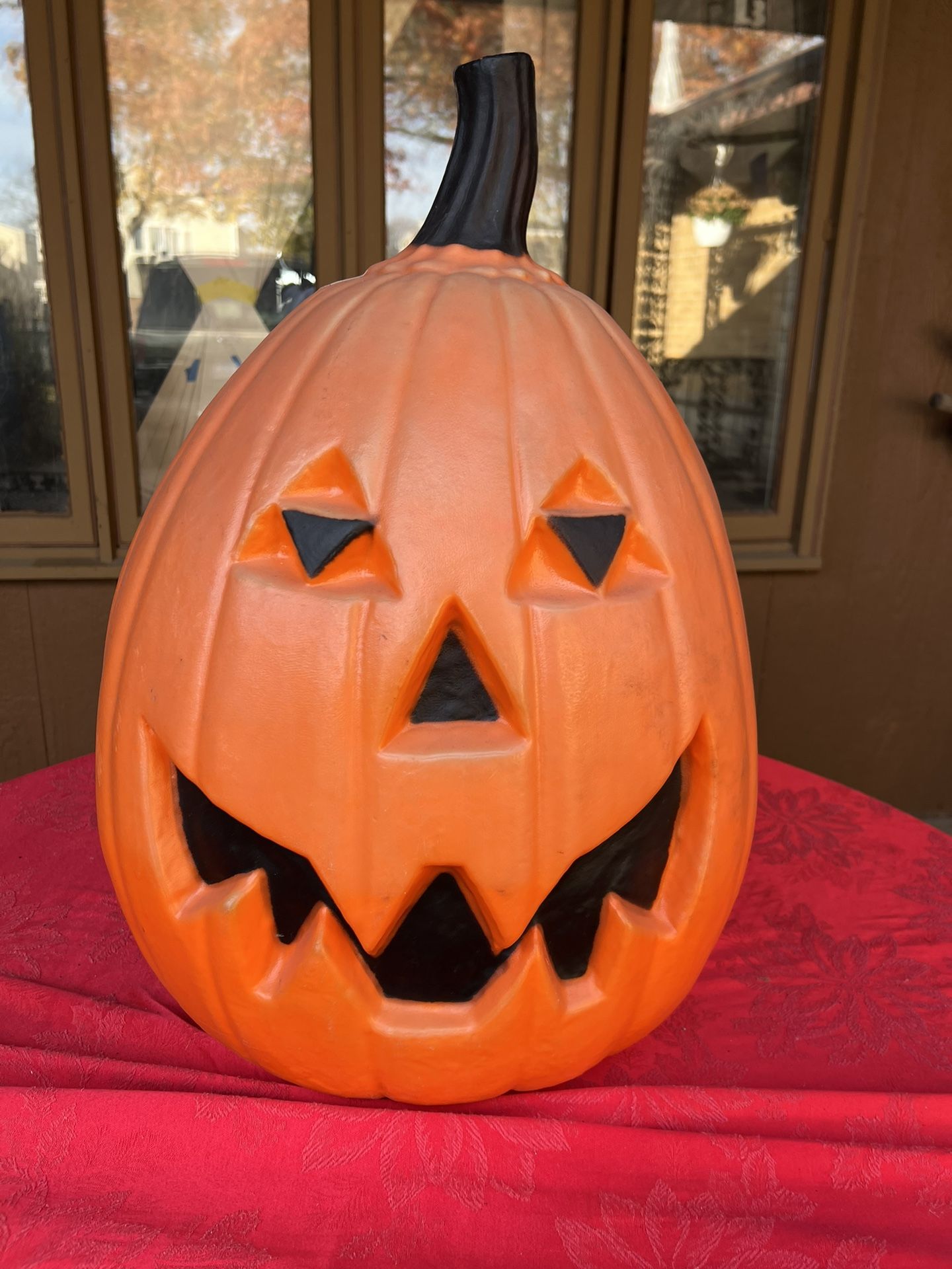 Halloween Pumpkin Head Decor
