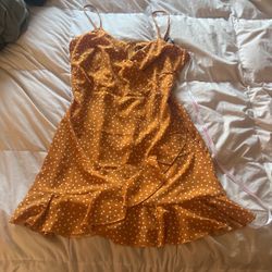 I’m Polka Dot Flowy Dress