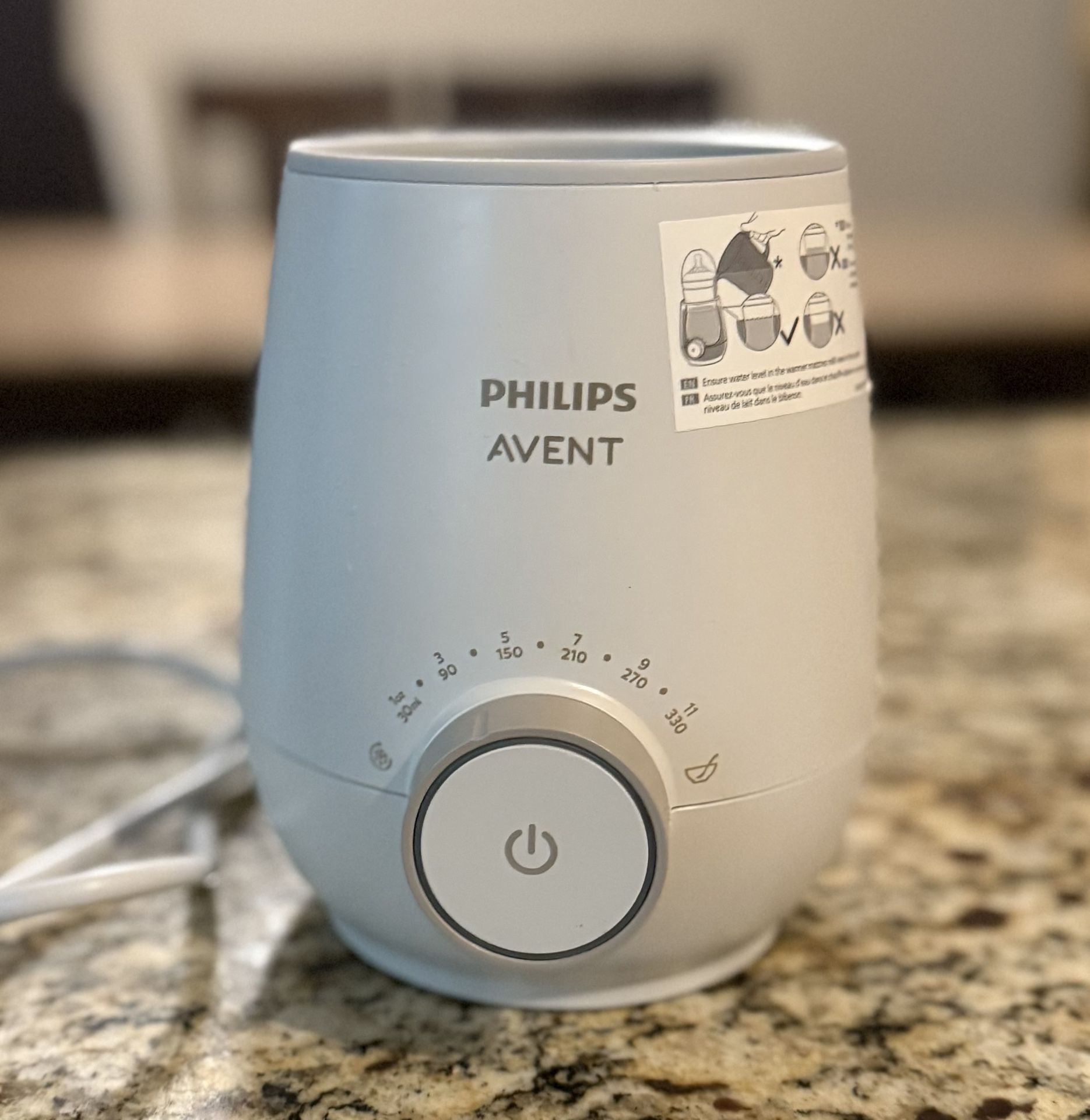 Philips Avent Premium Fast bottle warmer