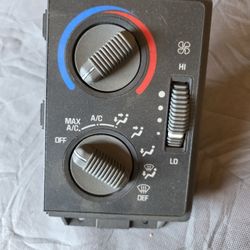 A/C CONTROLS 1995/1997 CHEVY S10,BLAZER,GMC SONOMA 