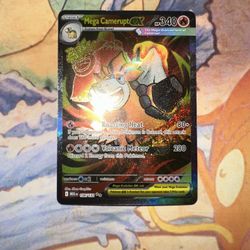 Mega Camerupt Ex Pokemon Mega Evolution