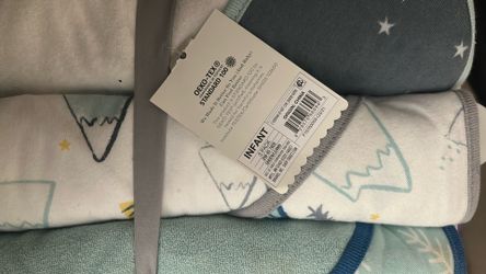 cloud island 3 pack infant hooded towels