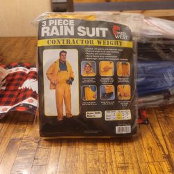 3 Piece Rain Suit