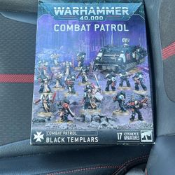 Warhammer 40K- Black Templar combat Patrol 