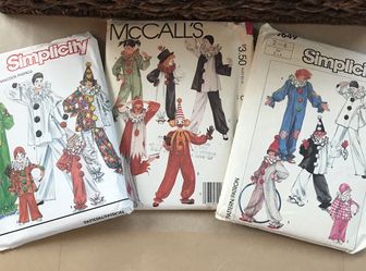 LOT 3. Clown 🤡 Costumes Pattern