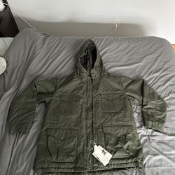 New UNIQLO PUFFTECH Utility Jacket (HEATTECH, Relaxed Fit) - LARGE