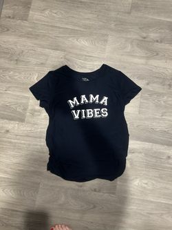 Maternity Mama Vibes Stretchy T-Shirt Size XL