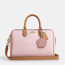 Coach powder pink Rowan