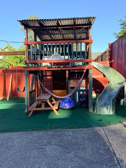 Playground swing set for Backyard