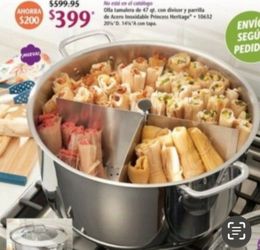 Olla De 47qts De Princess House Nueva En Su Caja 