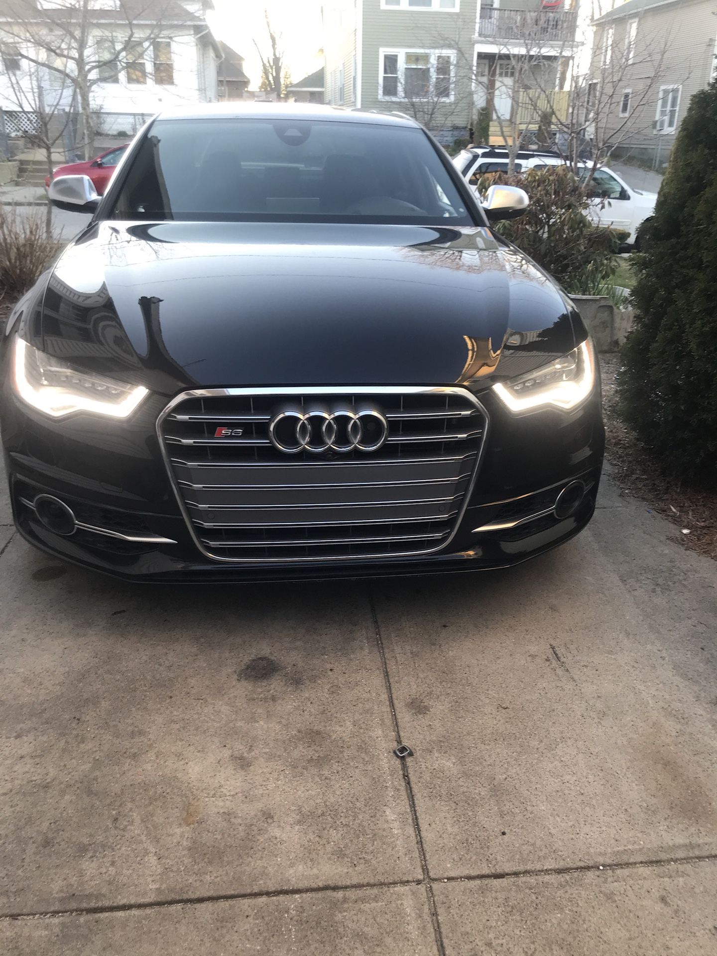 2012-2015 Audi S6 front bumper with grille