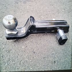 Trailer Hitch Ball Mount Receiver 2" Receiver 2" Drop with 2-5/16" Ball and Lock