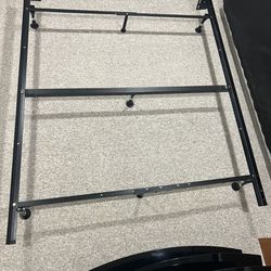 Queen Metal Bed Frame - Foldable 