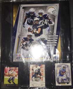 San Diego Chargers All Star Player Frame