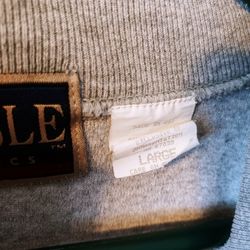 Zip Up Notre Dame Fleece Long Sleeved