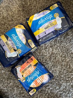 Always Ultra Thin Pads Mega Pack Bundle x3