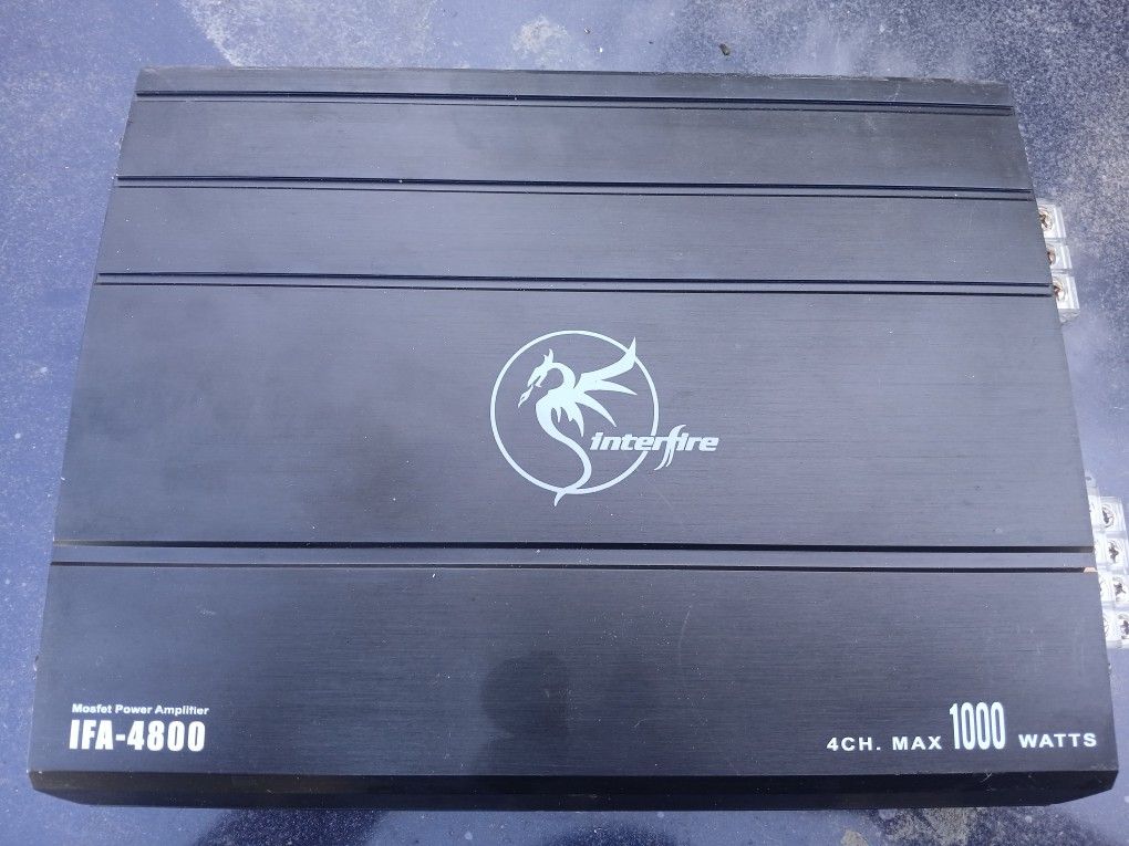 Amplifer Interfire Highs Mids Amplifier 1000 Watts