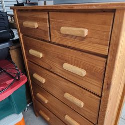 Twin Bed With Dresser