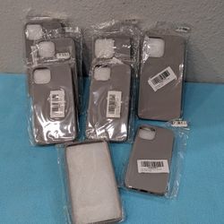 iPhone 13 Soft Silicone Case Grey