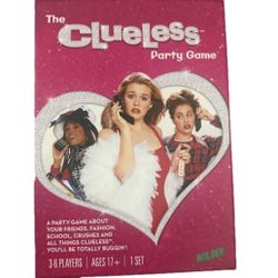 NEW-Factory Sealed- Clueless Party Game