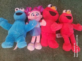 Sesame street plushie bundle
