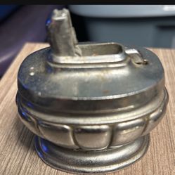 Silver-Plated Antique Table Lighter