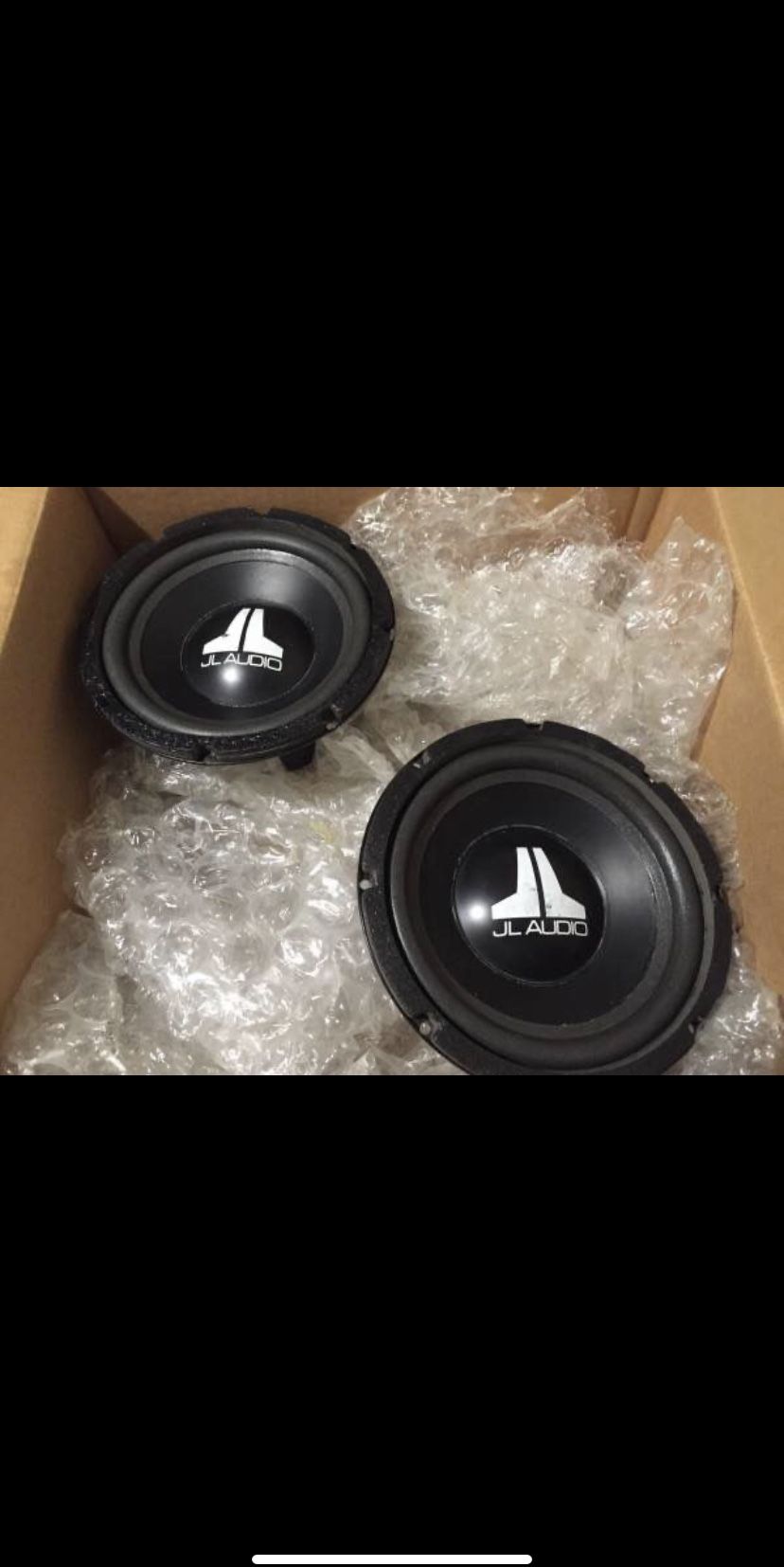 2 JL Audio 8W6 for sale with free box