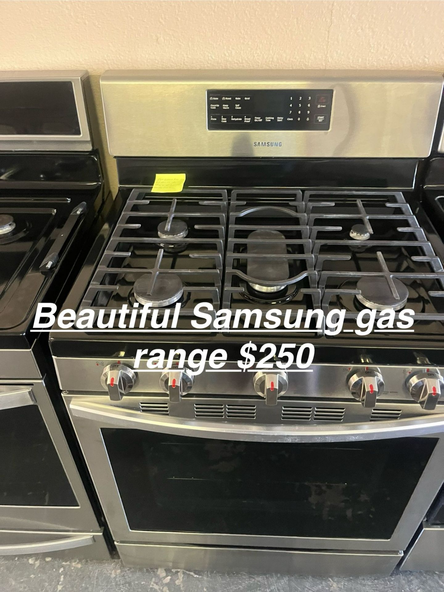 Beautiful Samsung Gas range