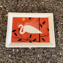 RARE Set Of 8 Salad Plates - Charley Harper + Todd Oldham For Fishs Eddy