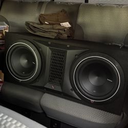 2x 10” P1’s W/ Box