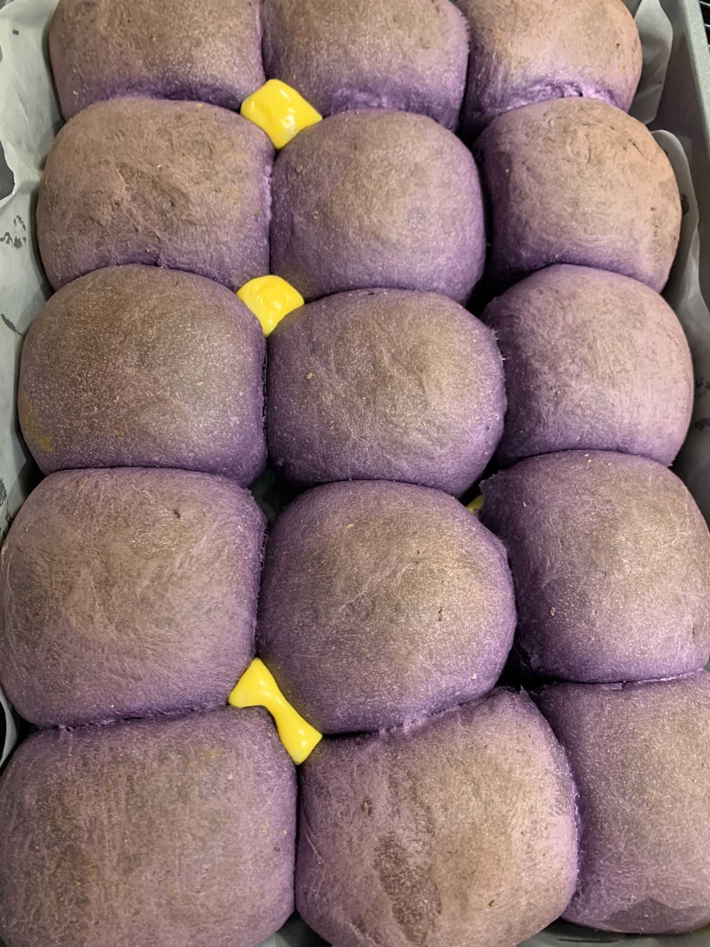 Ube pandesal with Cheese and Ube fillings!!!