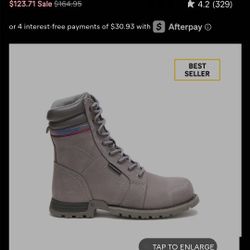 ECHO WP Women's Steel Toe  Work Boot