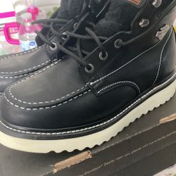 Men’s Harley Davidson Moc Toe Boots Size 9.5