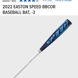 Easton baseball bat, 32/29 bbcor -3