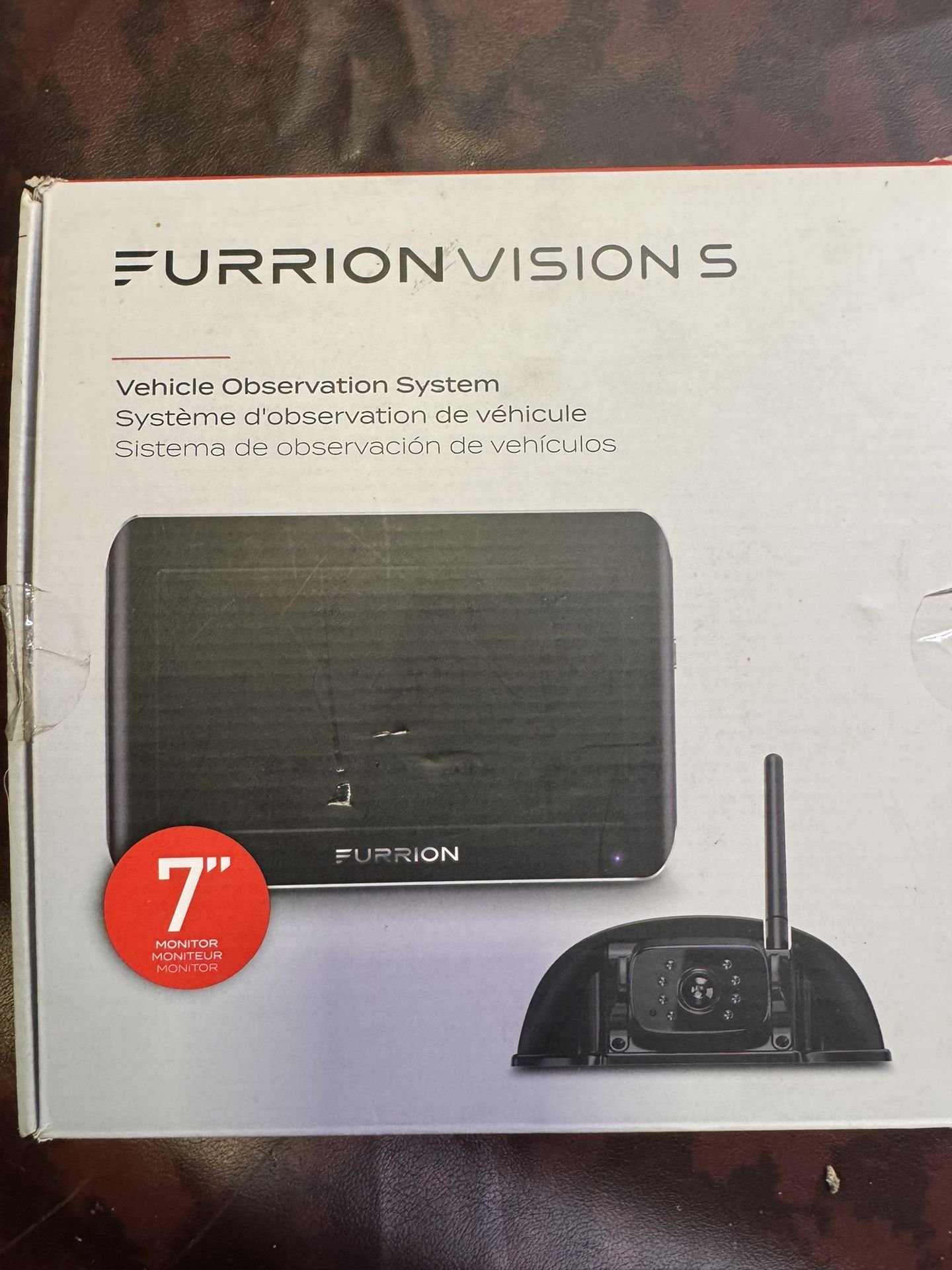 Furrion Vision S 3-Camera Wireless RV Backup System with 7-Inch Monitor